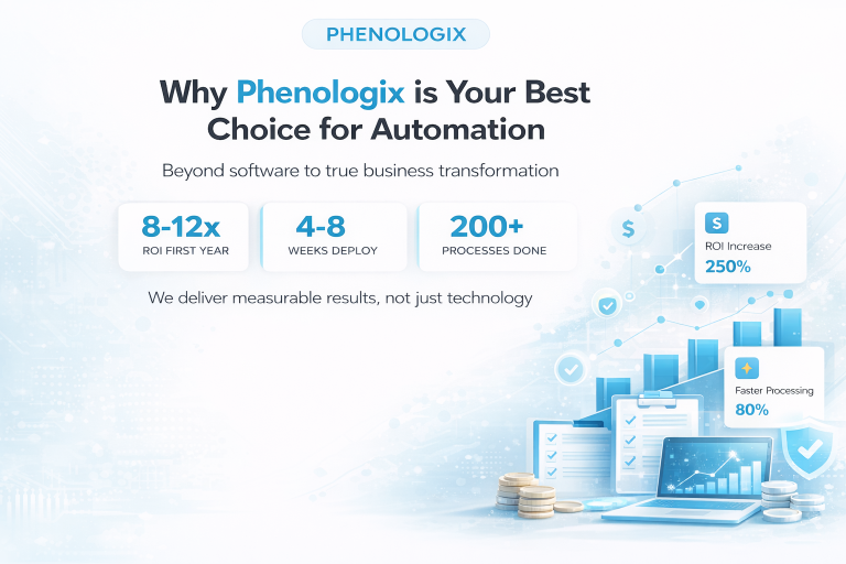 Why Phenologix Is Your Best Choice for Automation and Business Transformation?